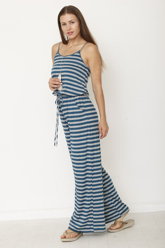 Woo Stripe Jumpsuit