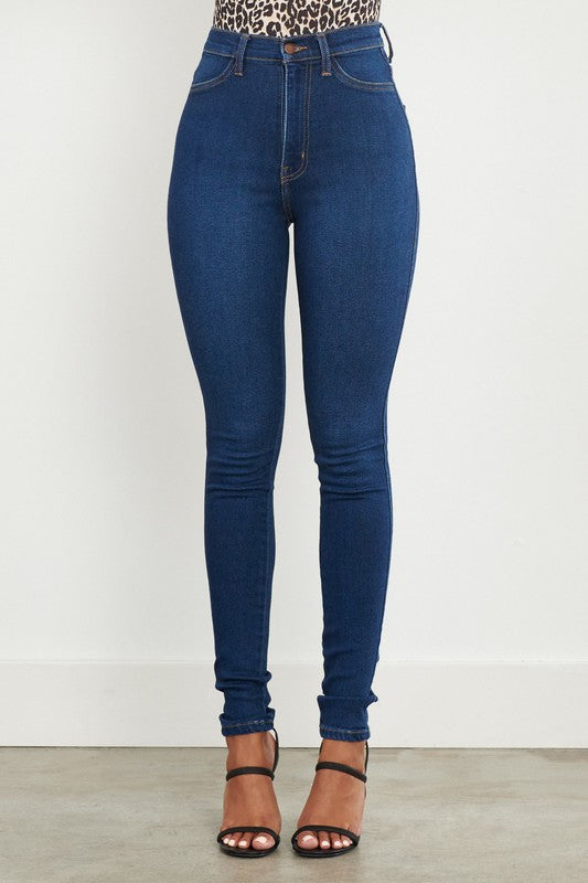 Vibrant M.I.U Dark Stone Classic Skinny Jeans