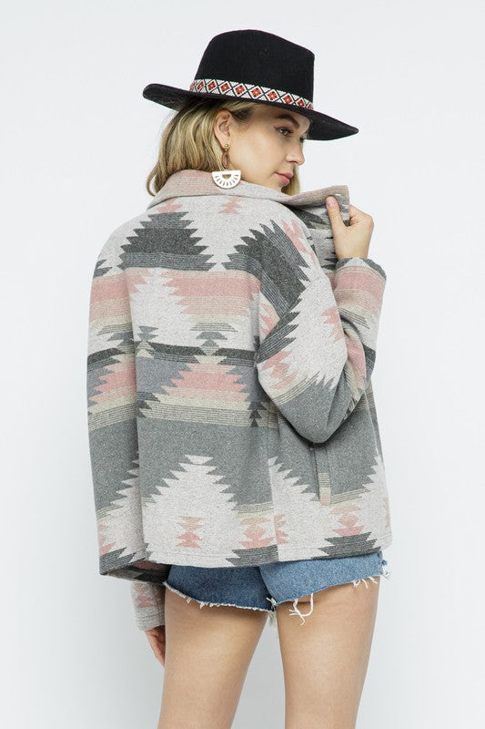 Mison Lightweight Aztec Jacket