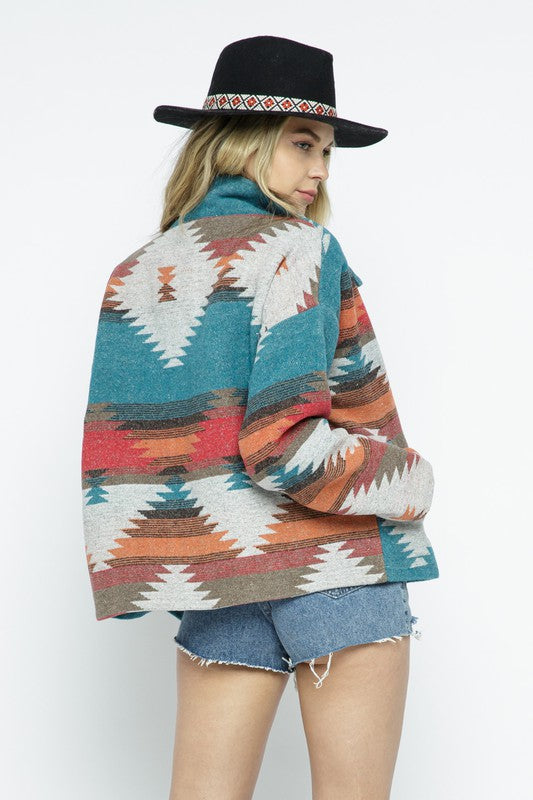 Mison Lightweight Aztec Jacket