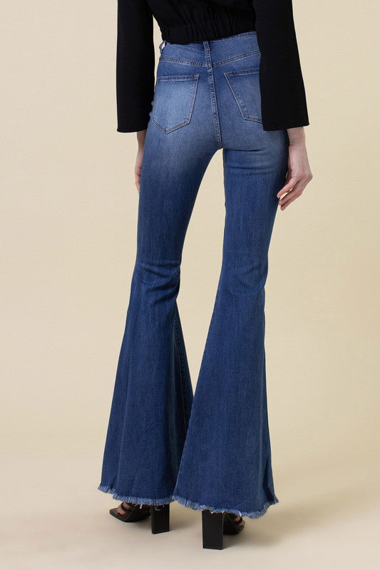 Vibrant M.I.U Find My Flare High Rise Jeans