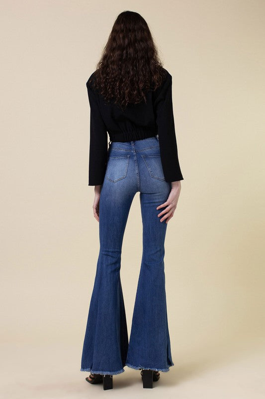 Vibrant M.I.U Find My Flare High Rise Jeans