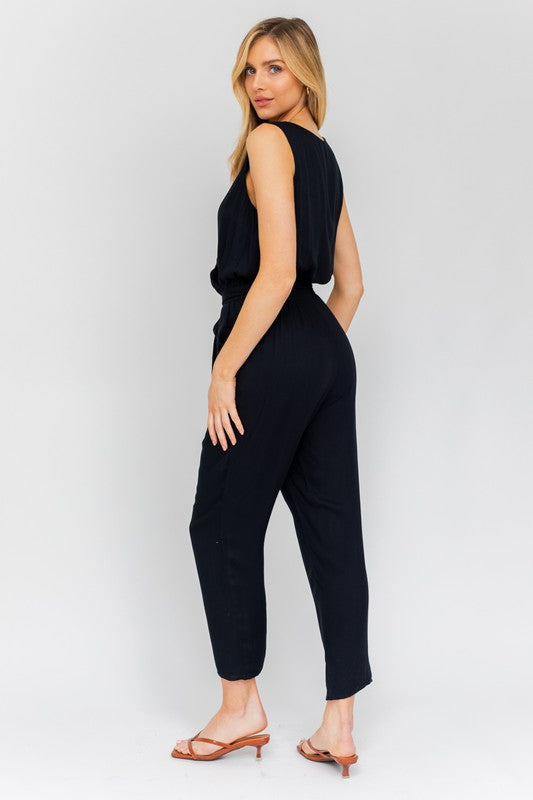 Empressive Sleeveless Surplus Jumpsuit