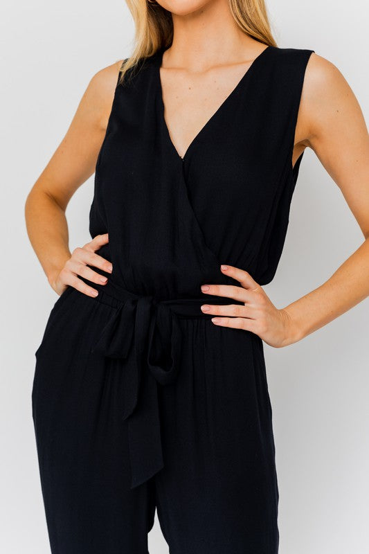 Empressive Sleeveless Surplus Jumpsuit