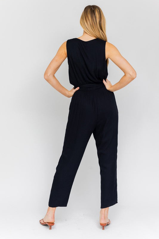 Empressive Sleeveless Surplus Jumpsuit