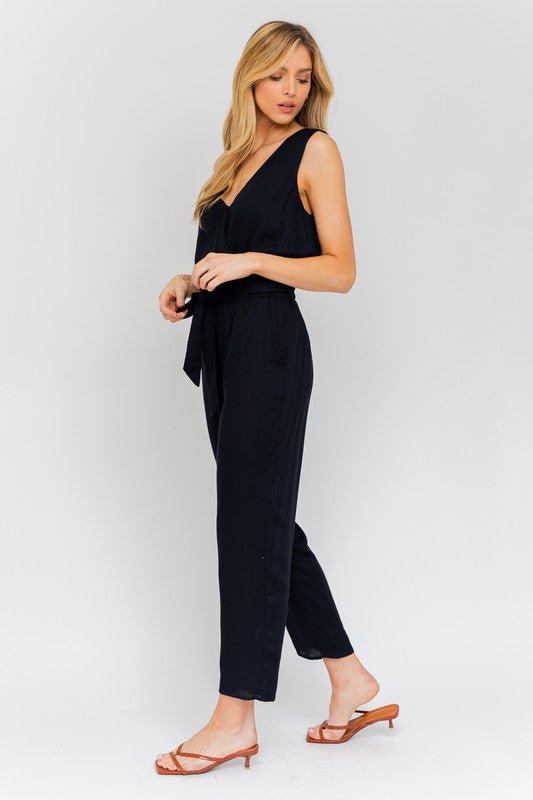 Empressive Sleeveless Surplus Jumpsuit