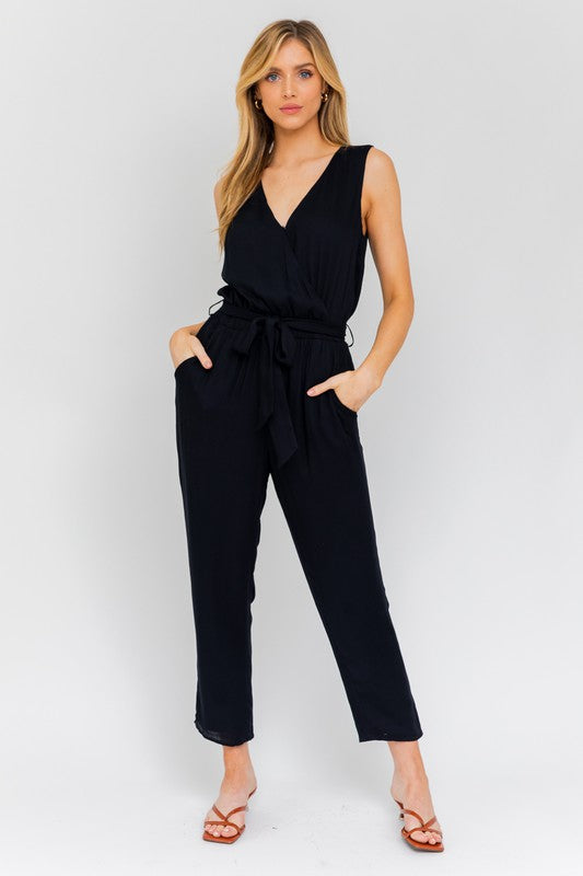 Empressive Sleeveless Surplus Jumpsuit