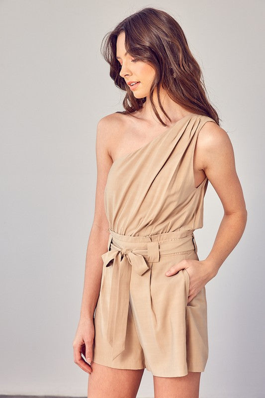 Event Night One Shoulder Romper