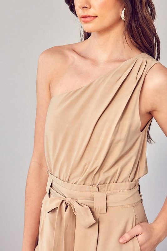 Event Night One Shoulder Romper