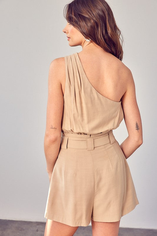 Event Night One Shoulder Romper