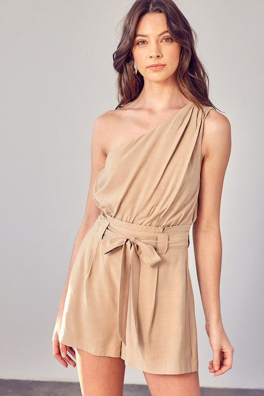 Event Night One Shoulder Romper