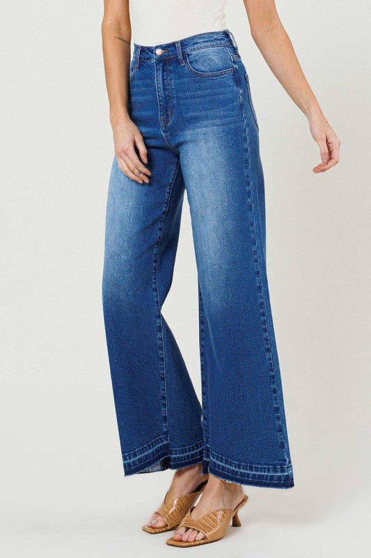 Vibrant M.I.U High Waisted Wide Leg Jeans