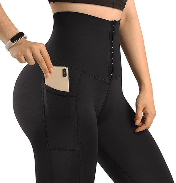 Karmen Corset leggings Soft Body Shaper with Pockets