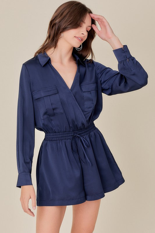 Sapphire Safari Romper