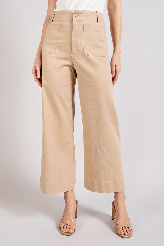 Eesome Soft Washed Wide Leg Pants