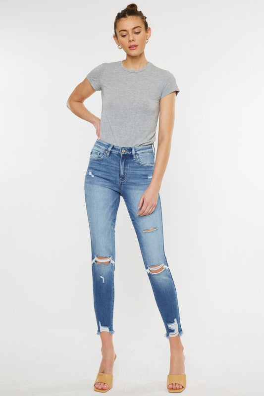 Kan Can Faye High Rise Skinny Jeans