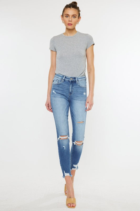 Kan Can Faye High Rise Skinny Jeans