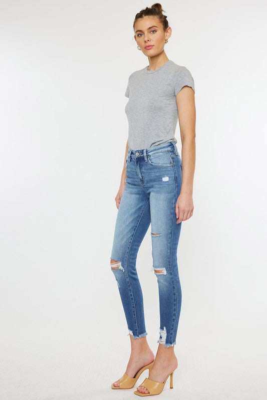 Kan Can Faye High Rise Skinny Jeans