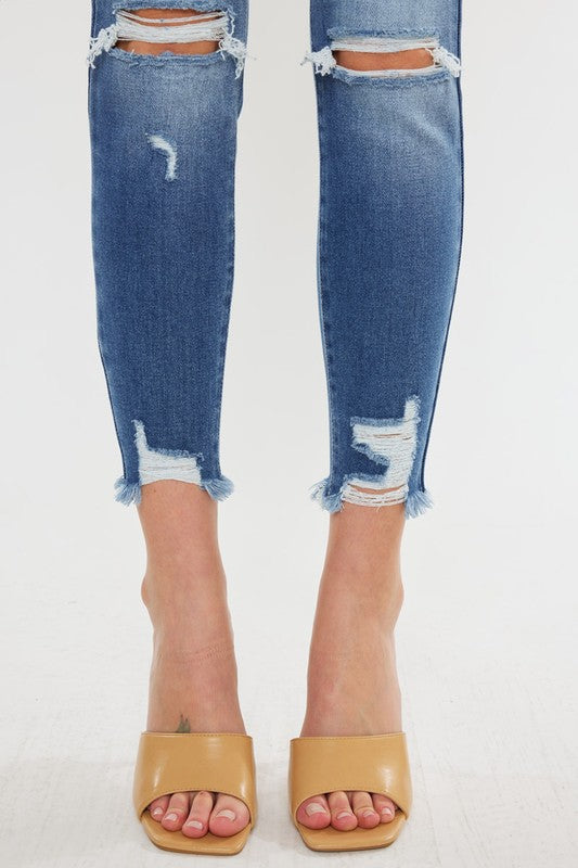 Kan Can Faye High Rise Skinny Jeans