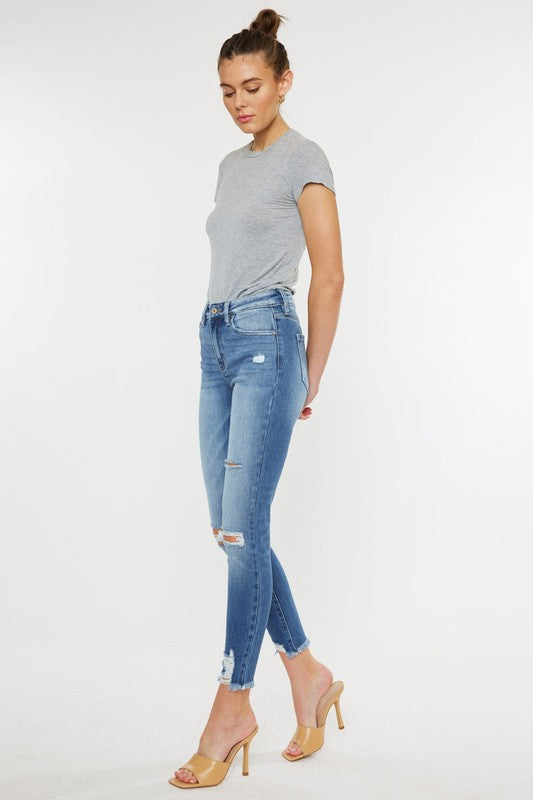 Kan Can Faye High Rise Skinny Jeans