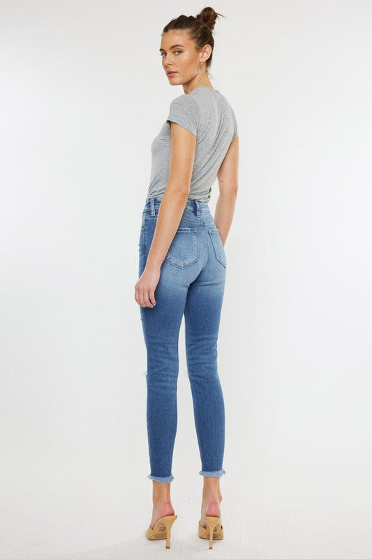 Kan Can Faye High Rise Skinny Jeans