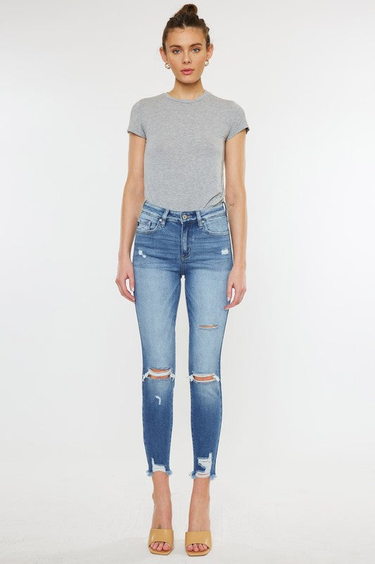 Kan Can Faye High Rise Skinny Jeans