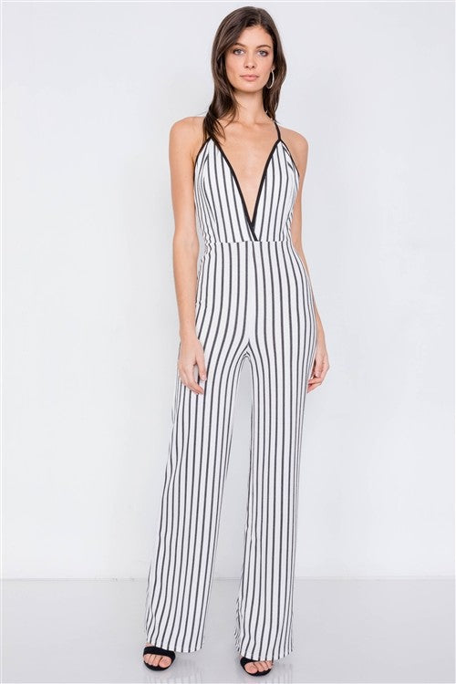 Funhouse Deep V Jumpsuit