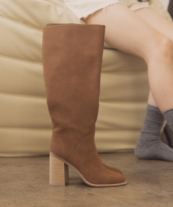 OASIS SOCIETY Shiloh - Knee High Block Heel Boots