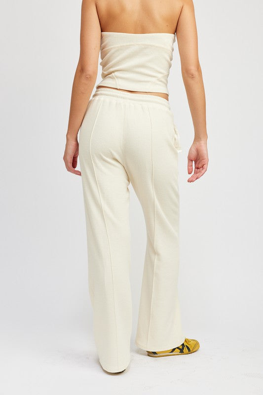 Calm High Waist Drawstring Pants