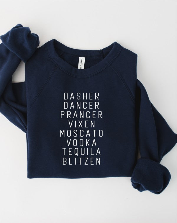 Dasher Dancer Vixen Moscato Sweatshirt