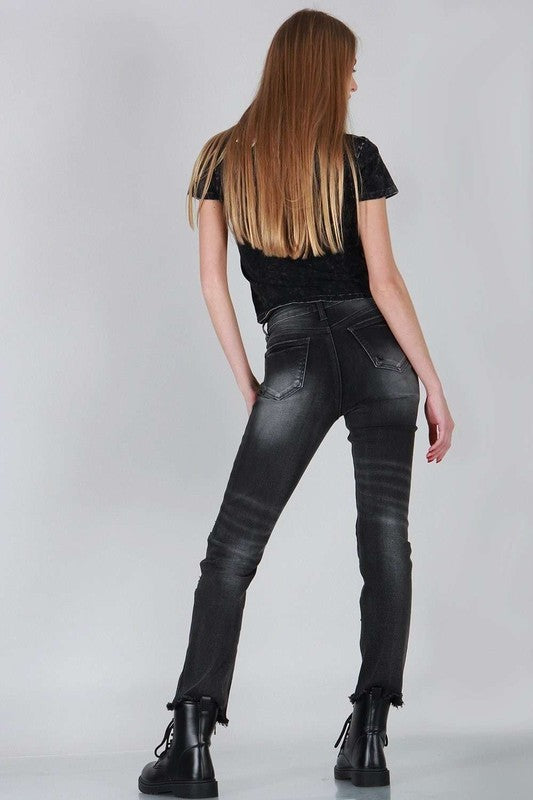 Special A Roni High Rise Relaxed Skinny