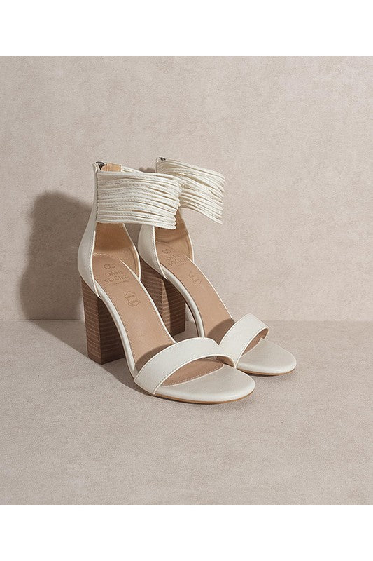 Blair-Ankle Strap High Heels