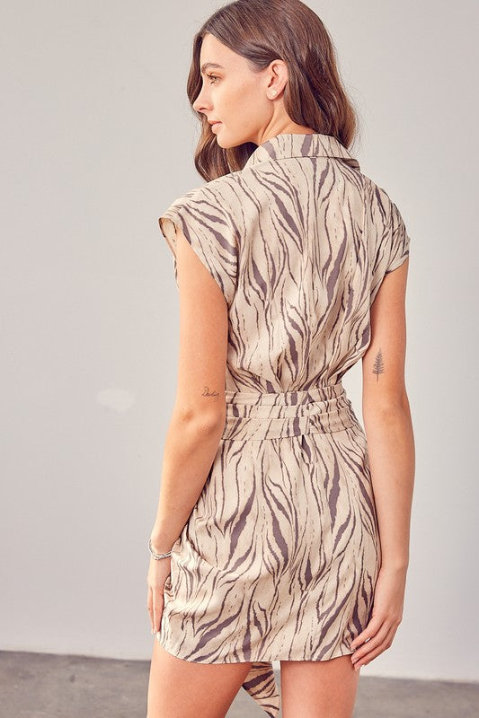 Lena Front Tie Dress