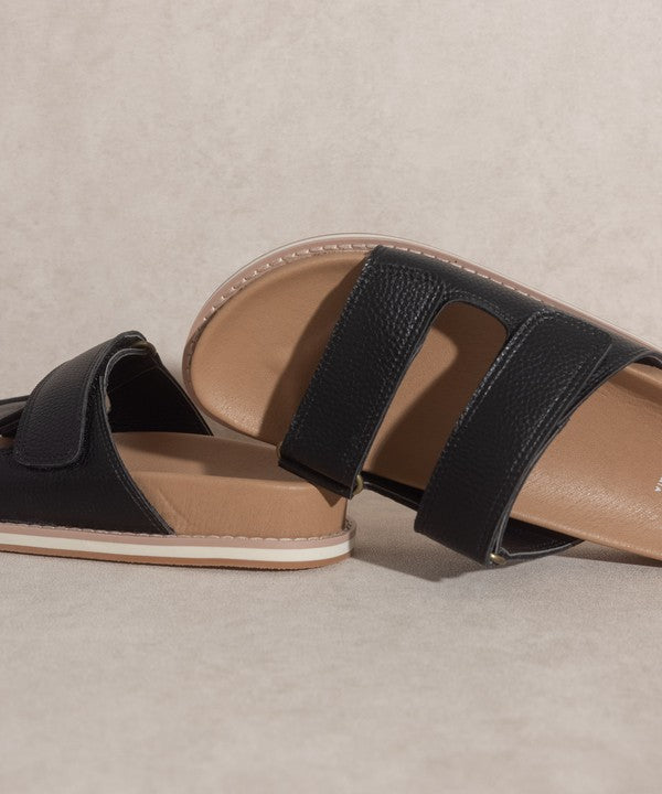 Oasis Society Sienna Double Strap Slide