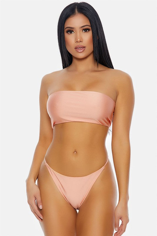 Bily Bandeau 2 Piece Swimsuit